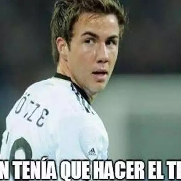 Mario Götze, autor del gol de la victoria fue trending topic en Twitter.