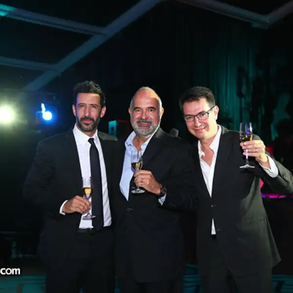 Chema Yazpik,Enrique de Colsa y Eric Seiersen