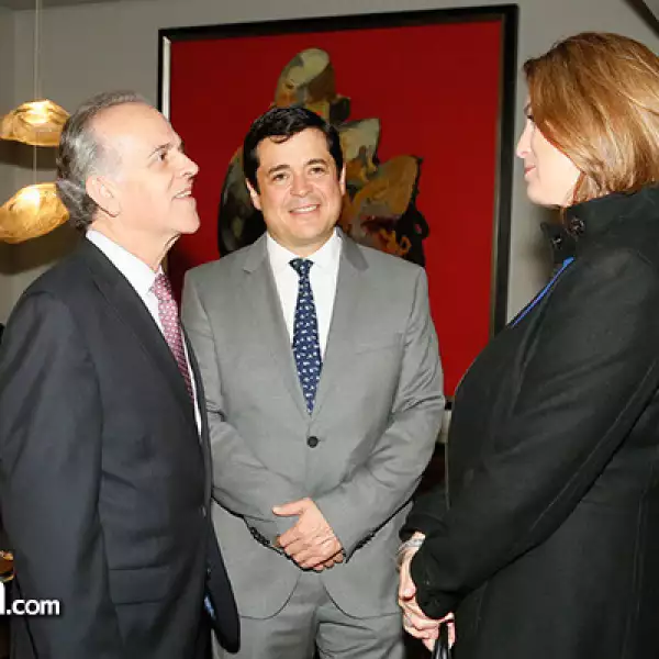 Guillermo Valencia,Sergio Ramírez y Nuria Contreras
