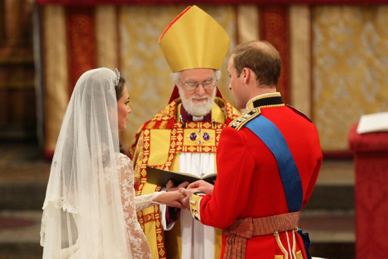 La ceremonia religiosa que duró 110 minutos.