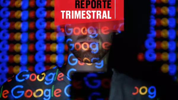 reporte trimestral de Alphabet, empreza matriz de Google y YouTube