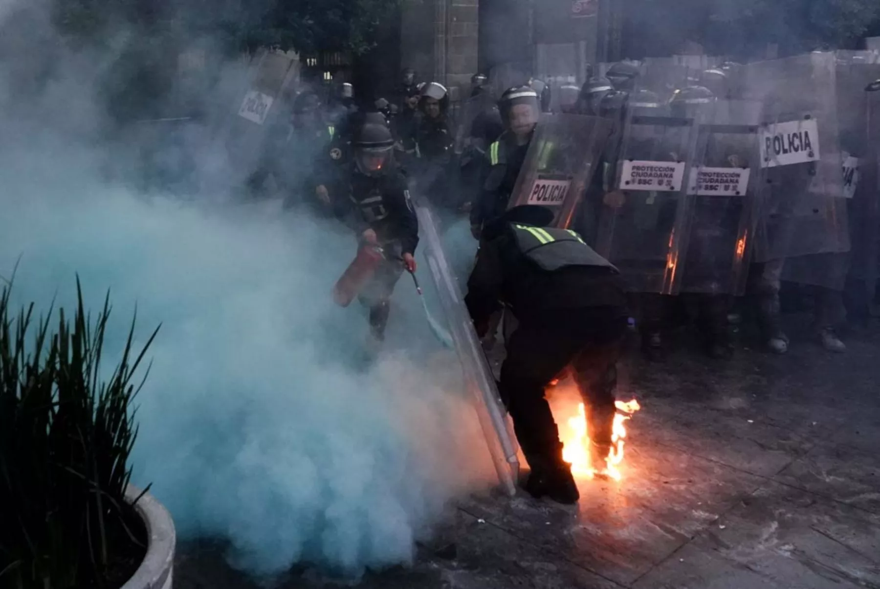 policias 2 de octubre