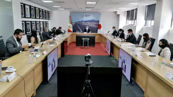 Reunión de la Secretaría de Comunicaciones y Transportes (SCT) con la embajada de Japón