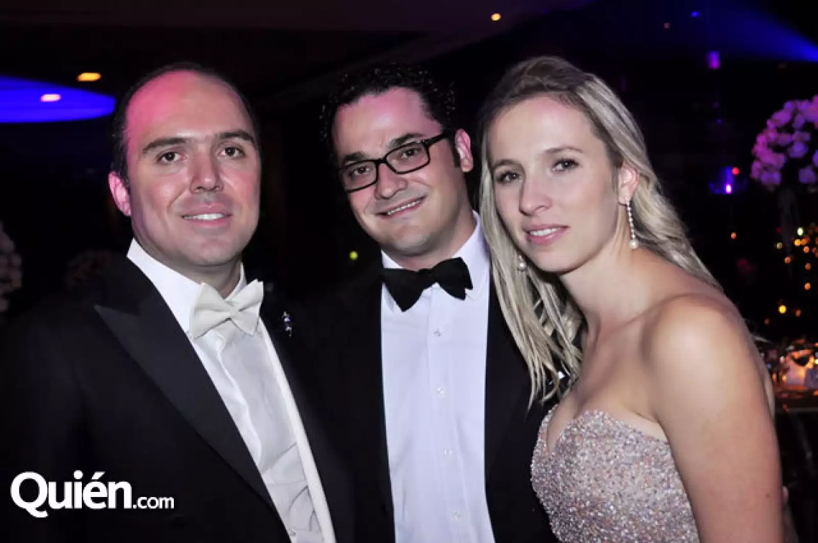 Bernardo Bichara,Federico Sada y Fiona Sada