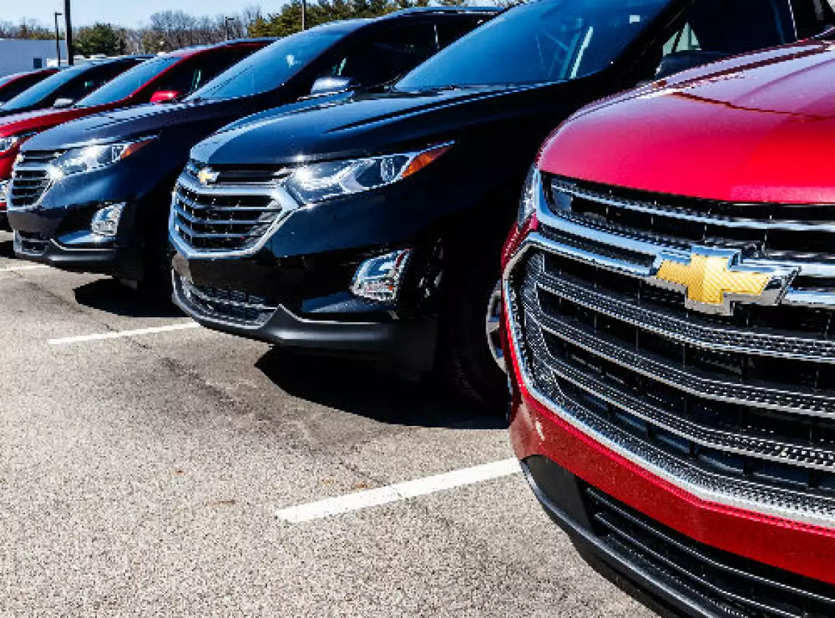 autos de General Motors marca Chevrolet
