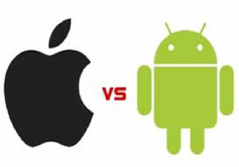 Apple y Android se disputarán el mercado de los teléfonos inteligentes este año. (Foto: Cortesía Fortune)
