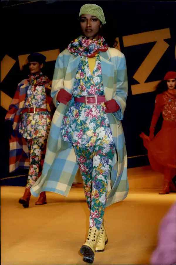 Kenzo Fashion Show In Paris.
