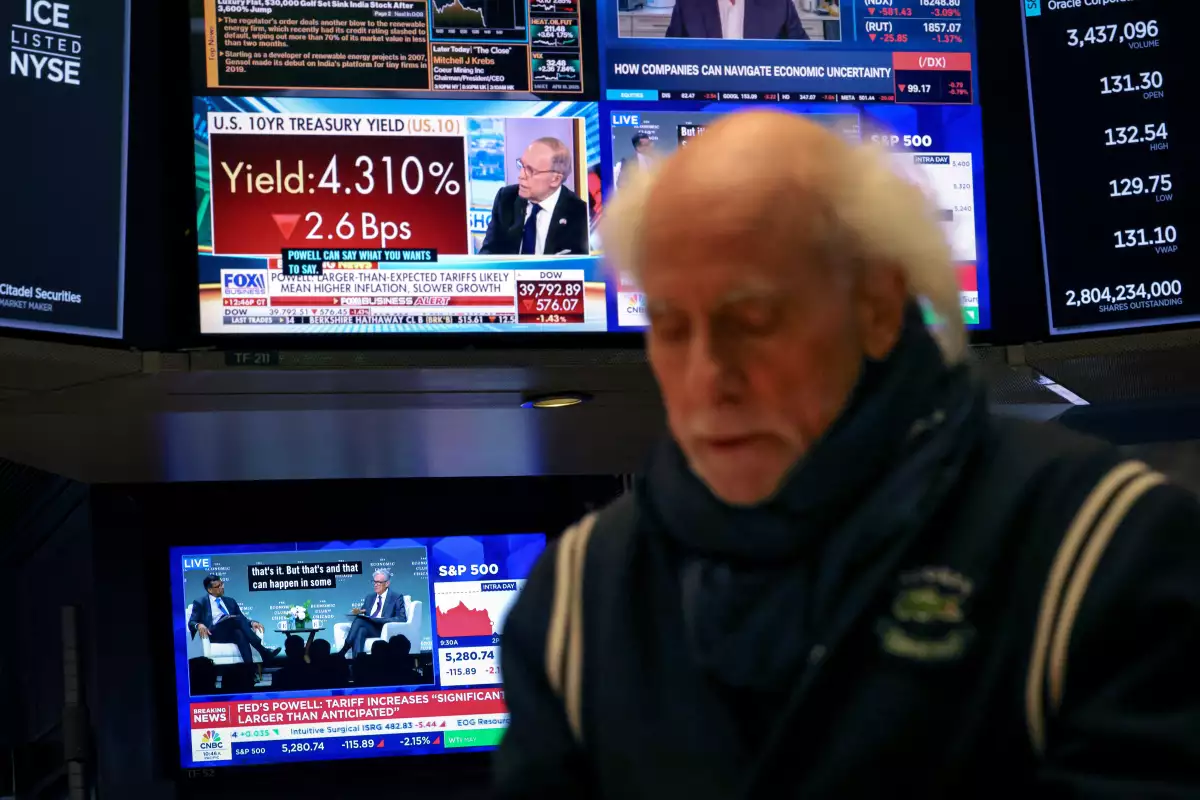 wall street se desploma con nvidia