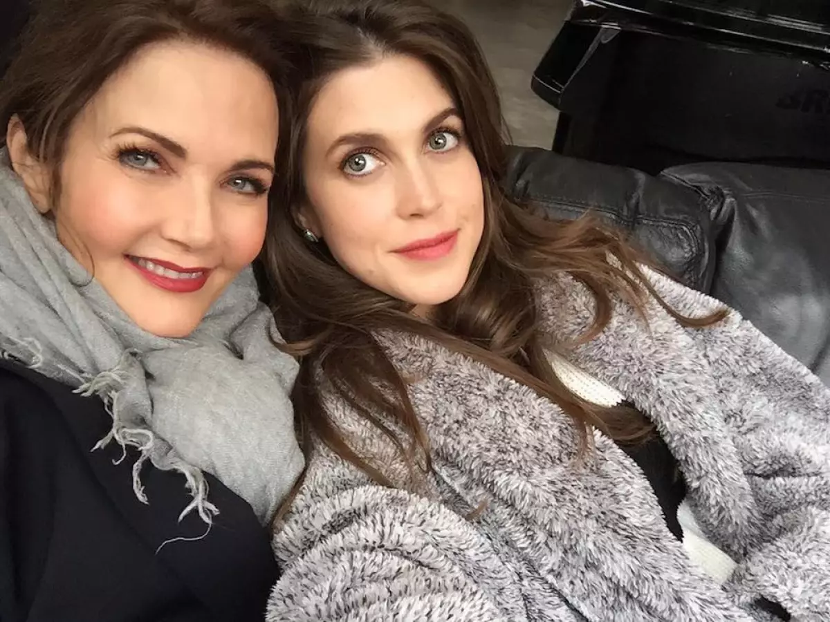 Lynda Carter y Jessica Altman