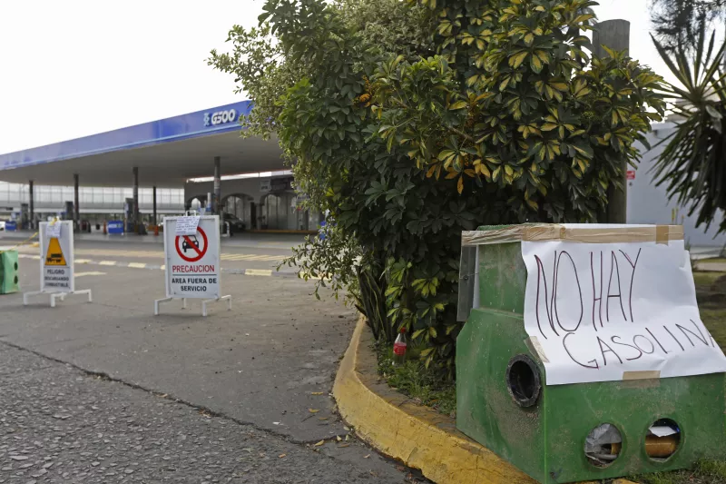 Desabasto de gasolina