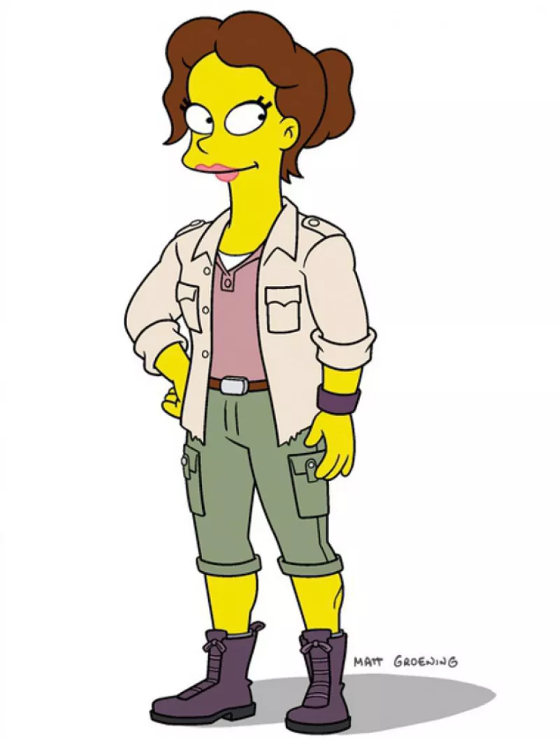 La actriz colombiana se sumará a los artistas que han formado parte de esta serie con su nuevo papel como maestra de Bart, Miss. Berrera, en su escuela primaria Springfield.