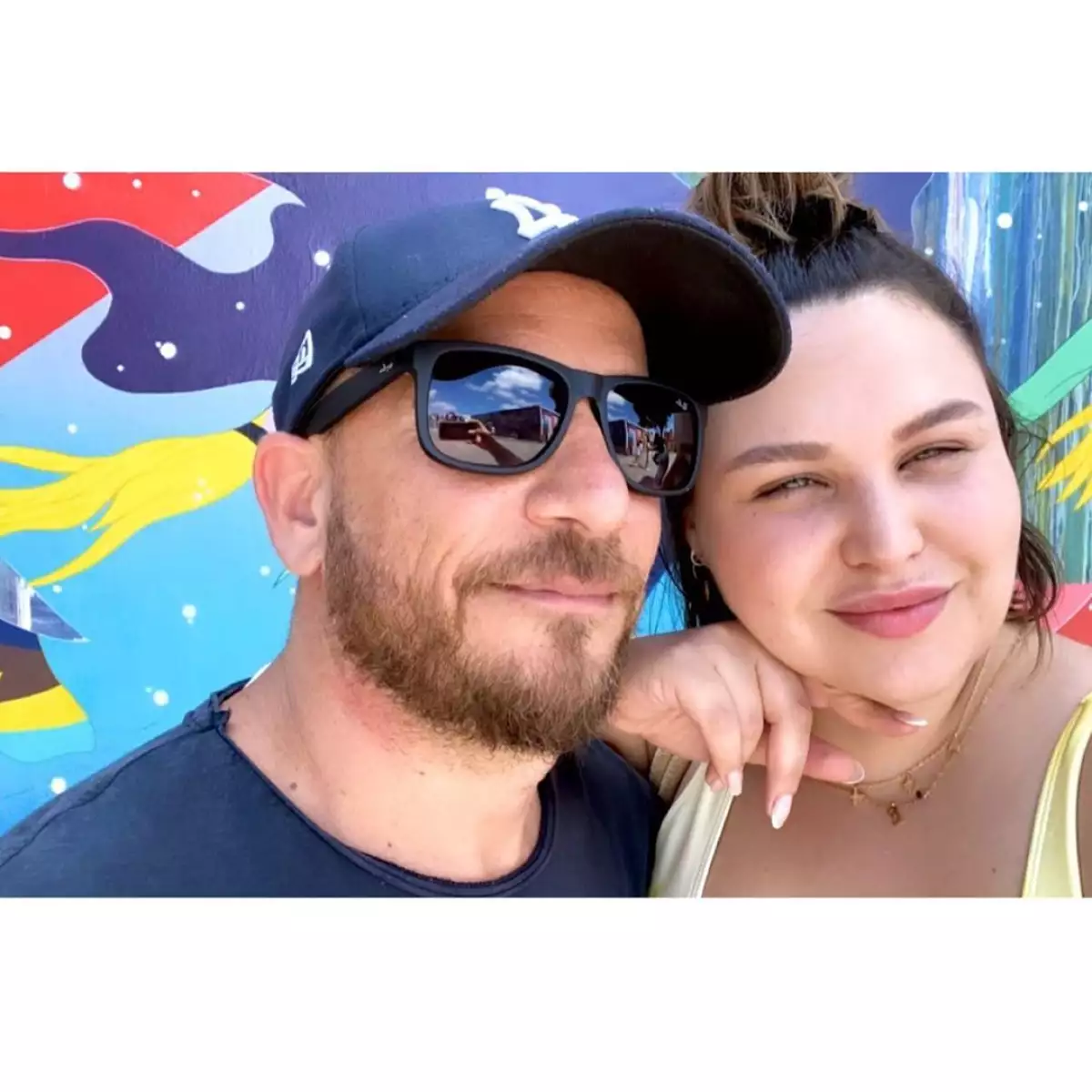 Estefanía Villarreal y su novio Gidi Schwartz