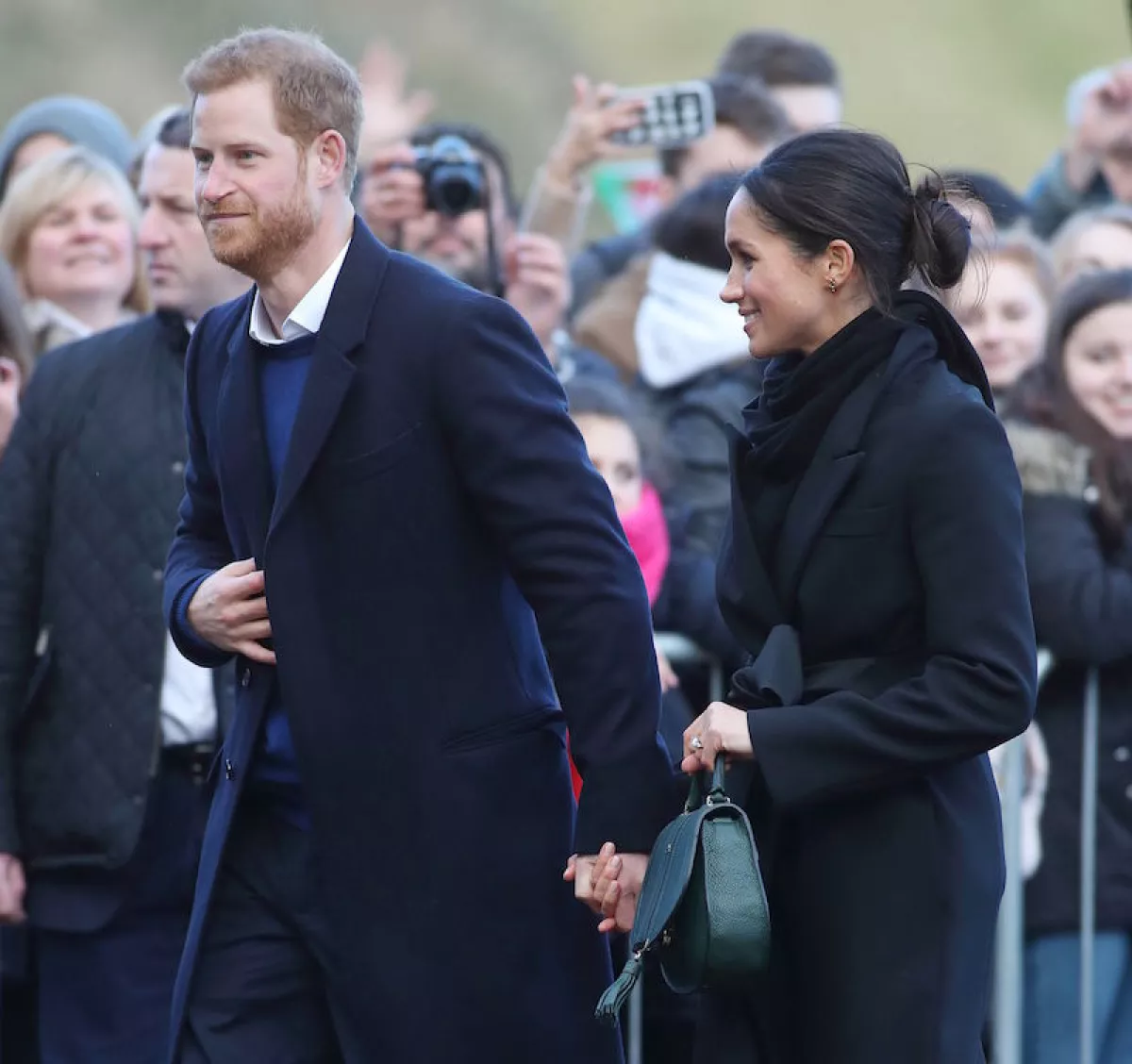 Prince Harry and Meghan Markle visit to Cardiff, Wales, UK - 18 Jan 2018