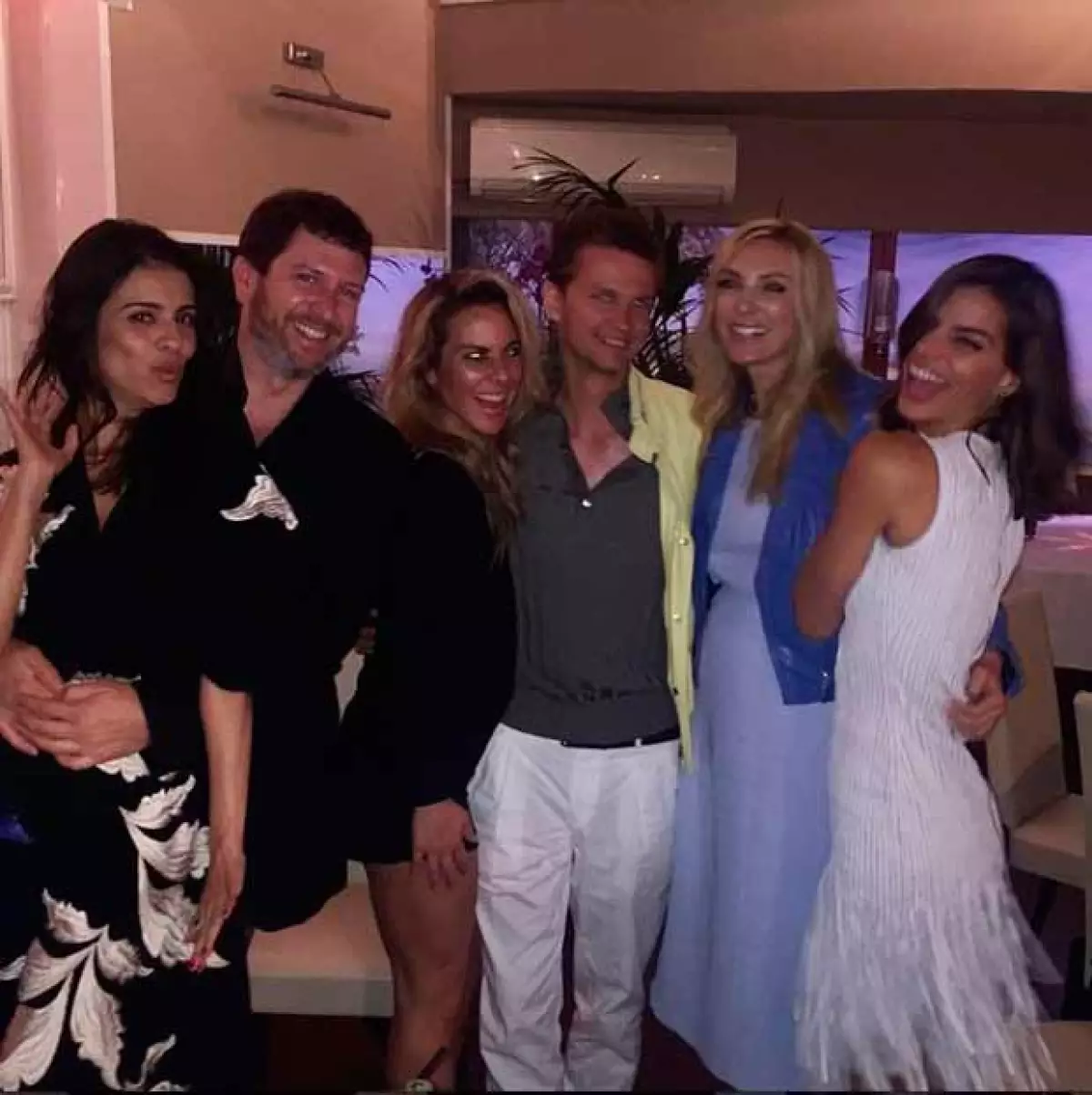 Las fotos evidencian una gran relación de amistad entre la actriz y la empresaria.