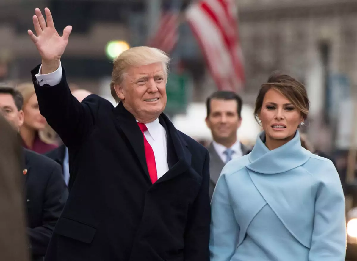Melania y Donald Trump