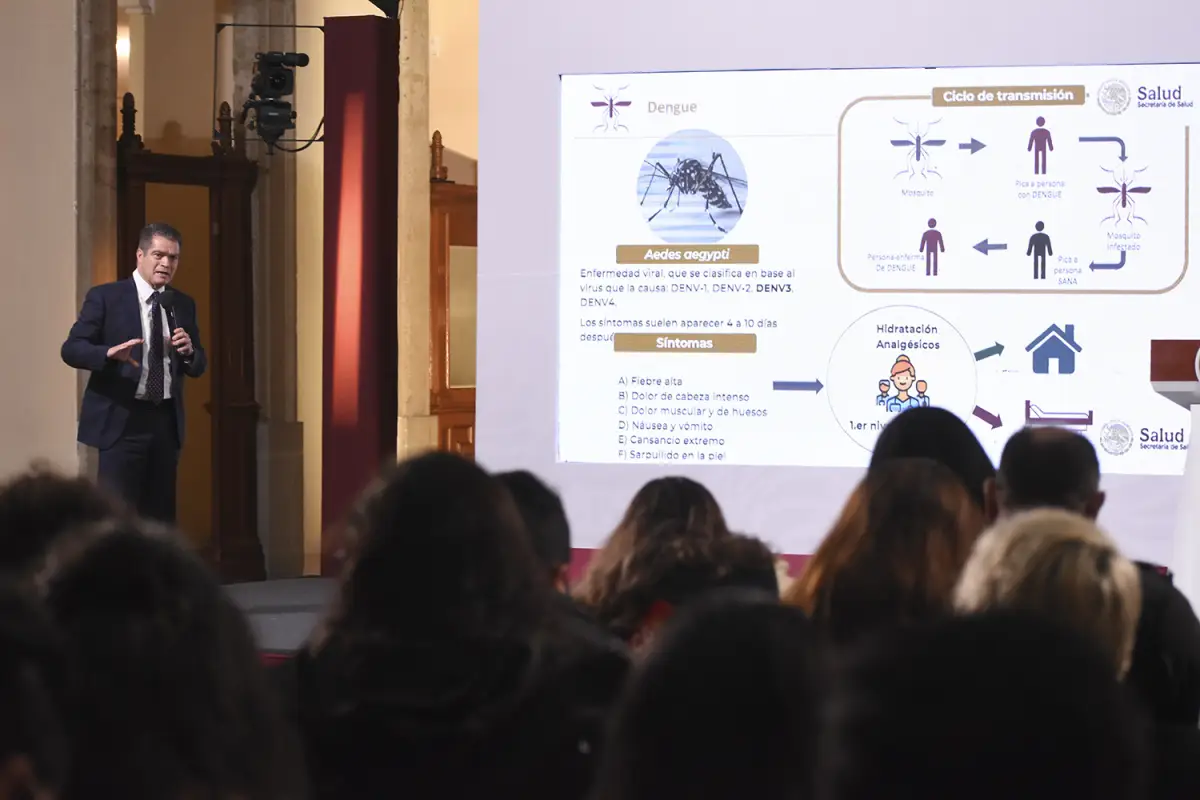 Secretaría de Salud presenta Plan Nacional de Control del Dengue