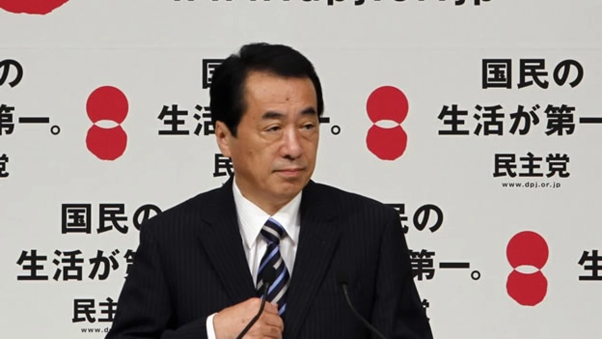 Naoto Kan primer ministro japon