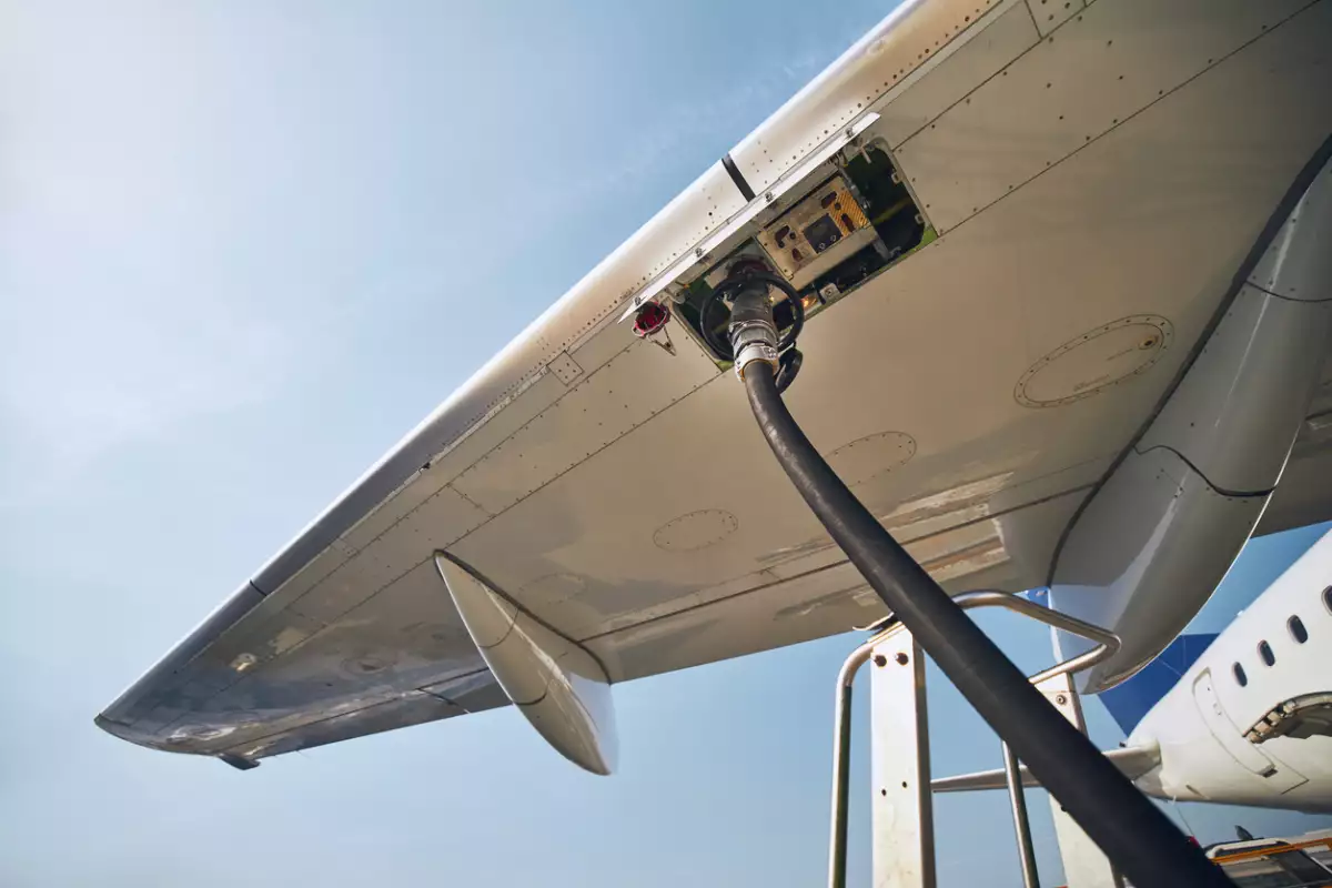 aviones y combustible