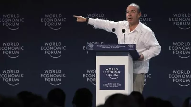 Felipe Calderón foro economico