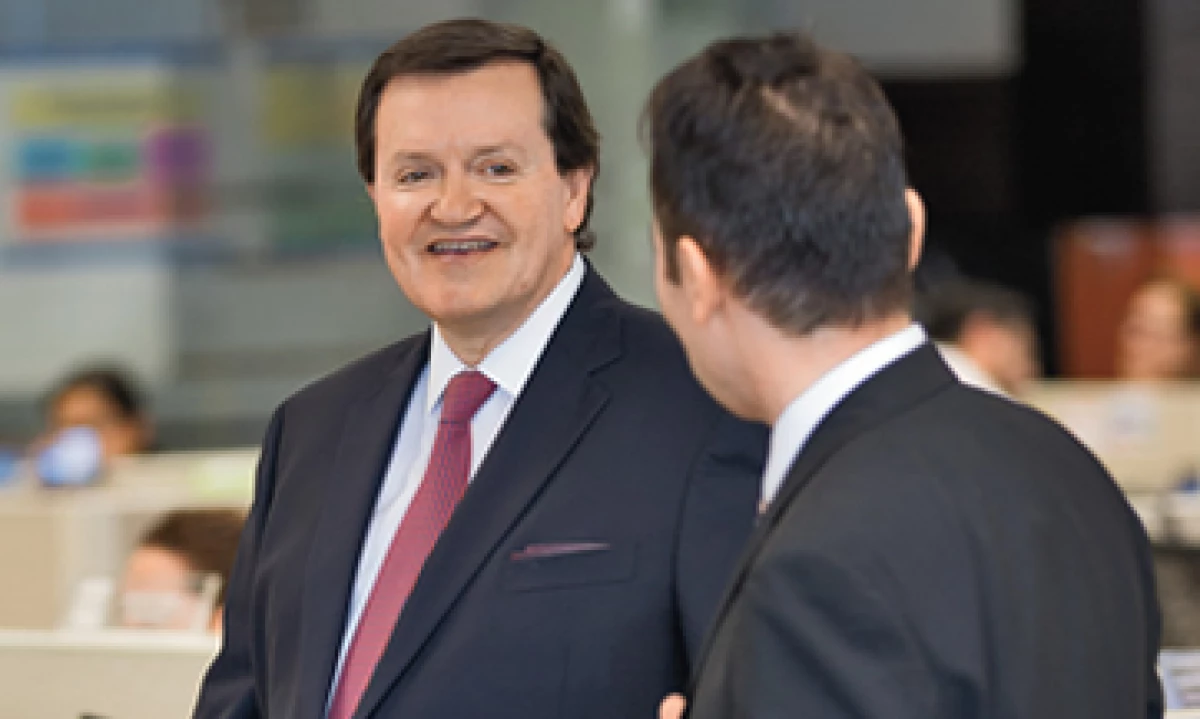José María Zas, CEO de American Express, dice que logró mantener la esperanza en su empresa pese al díficil clima económico de 2013. (Foto: Duilio Rodríguez)