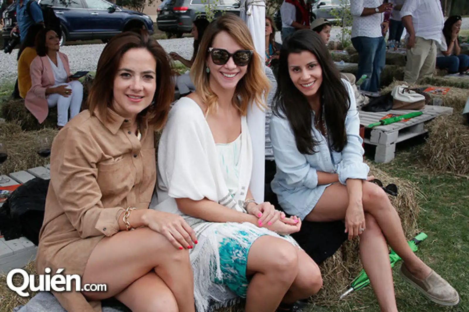 Denisse Gómez de Parada, Barbara Laborin y Alejandra Salazar