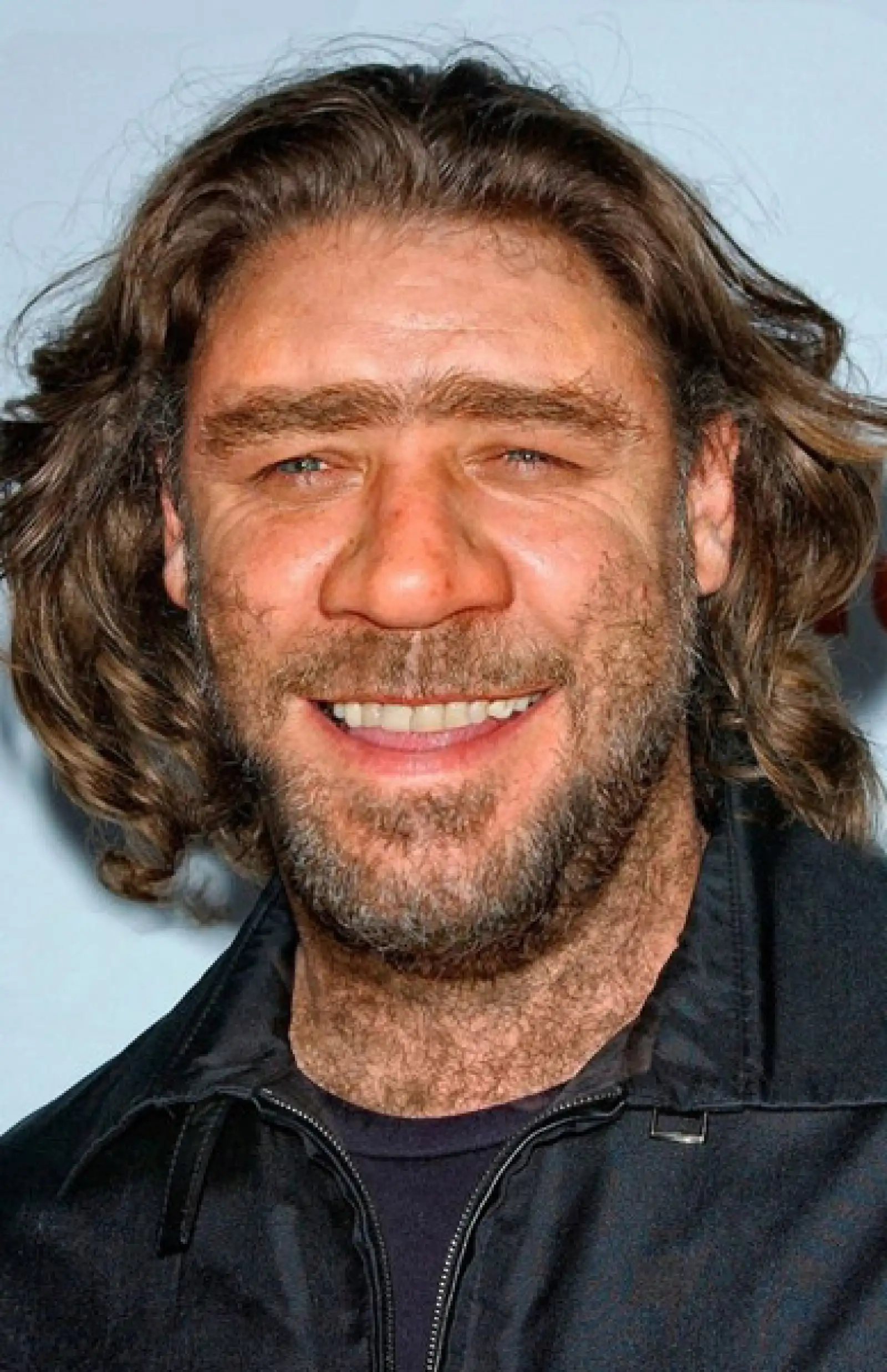 Uno de los que serían irreconosibles es el actor Russell Crowe, quien perdería toda la galanura que mostró en la película Gladiador.