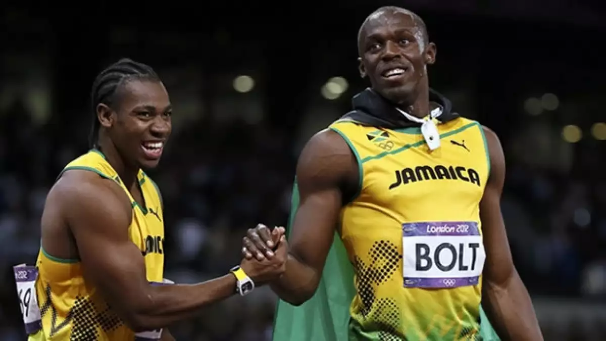 Yohan Blake, bolt, reloj, juegos olimpicos
