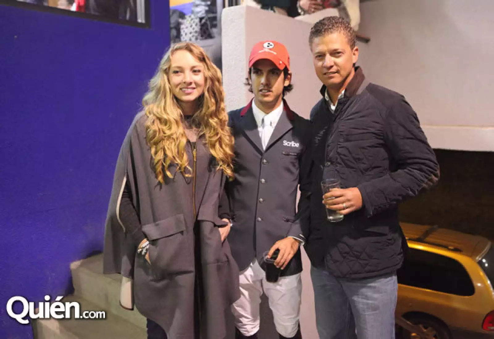 Sofía Larrea, Juan Carlos Martín del Campo y Anderson Lima