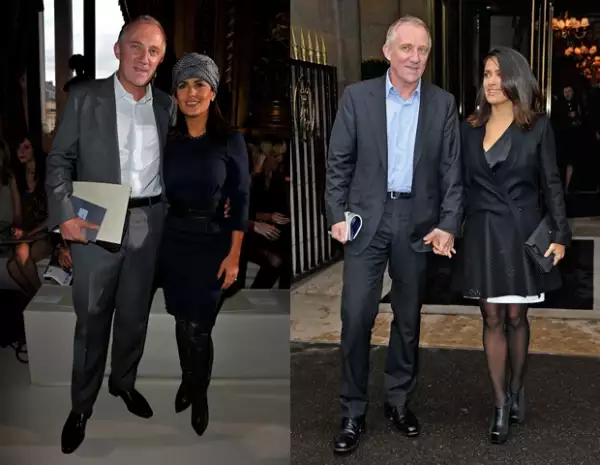 Saliendo de los shows de Stella McCartney y Balenciaga.