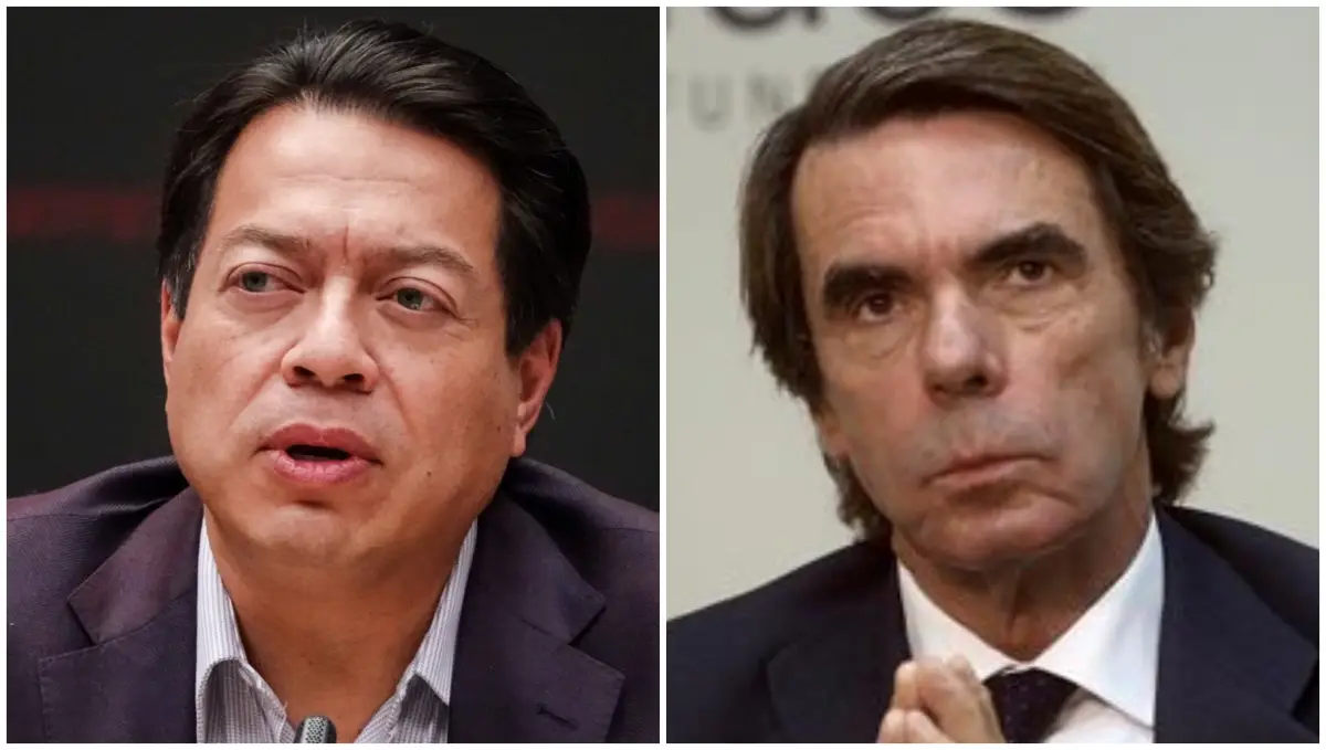 Mario Delgado le responde a Aznar por sus declaraciones sobre AMLO