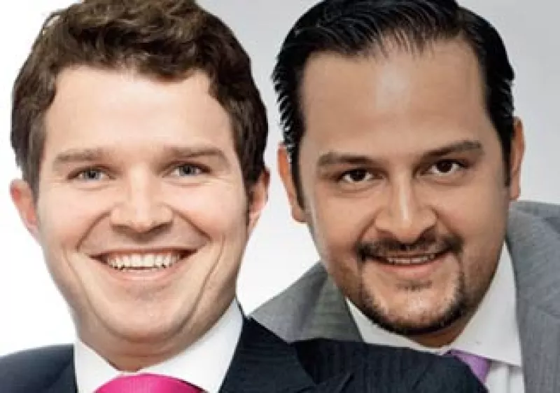 Gerardo Briones y Fernando Dosal lucharon duro por su negocio de publicidad en medios exteriores. (Foto: Alejandro Hernández Olvera)