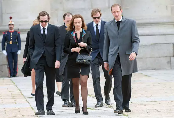 Spanish Royals Attend Corpore Insepulto Mass For Carlos de Borbon dos Sicilias
