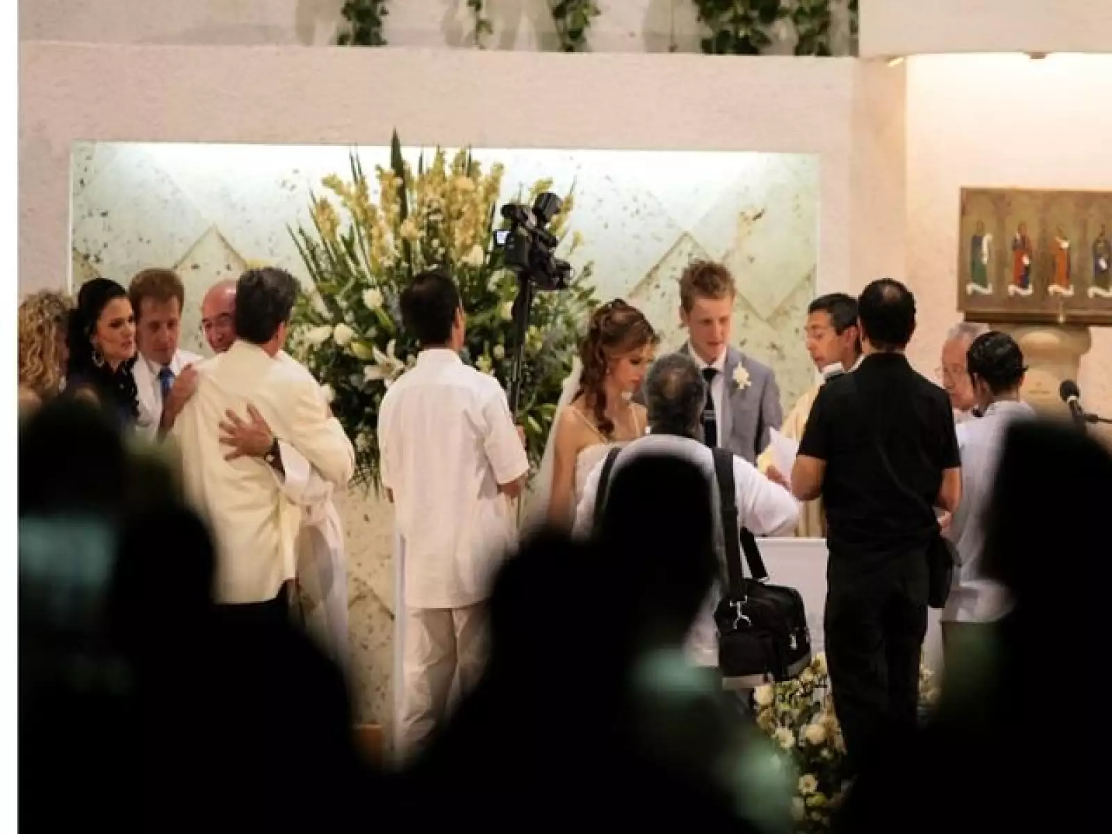 Boda de Alexander Acha y Christiane Burillo.