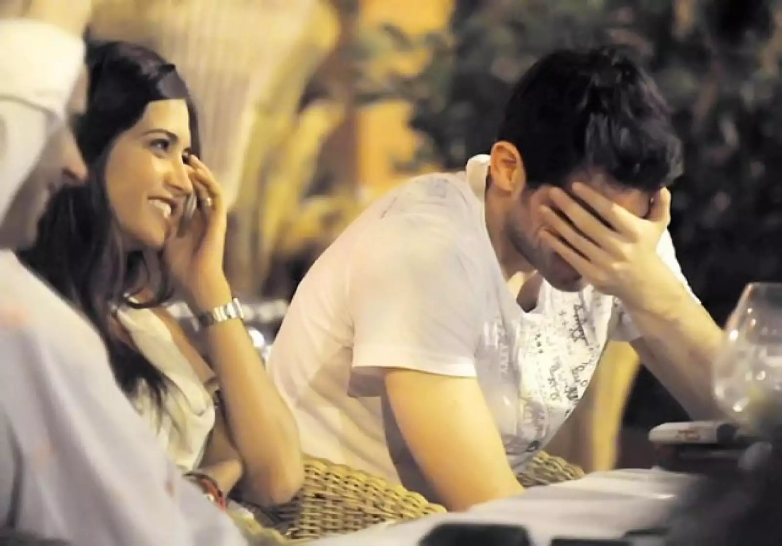 Después, el portero escogió un plan mucho más romántico y tranquilo.