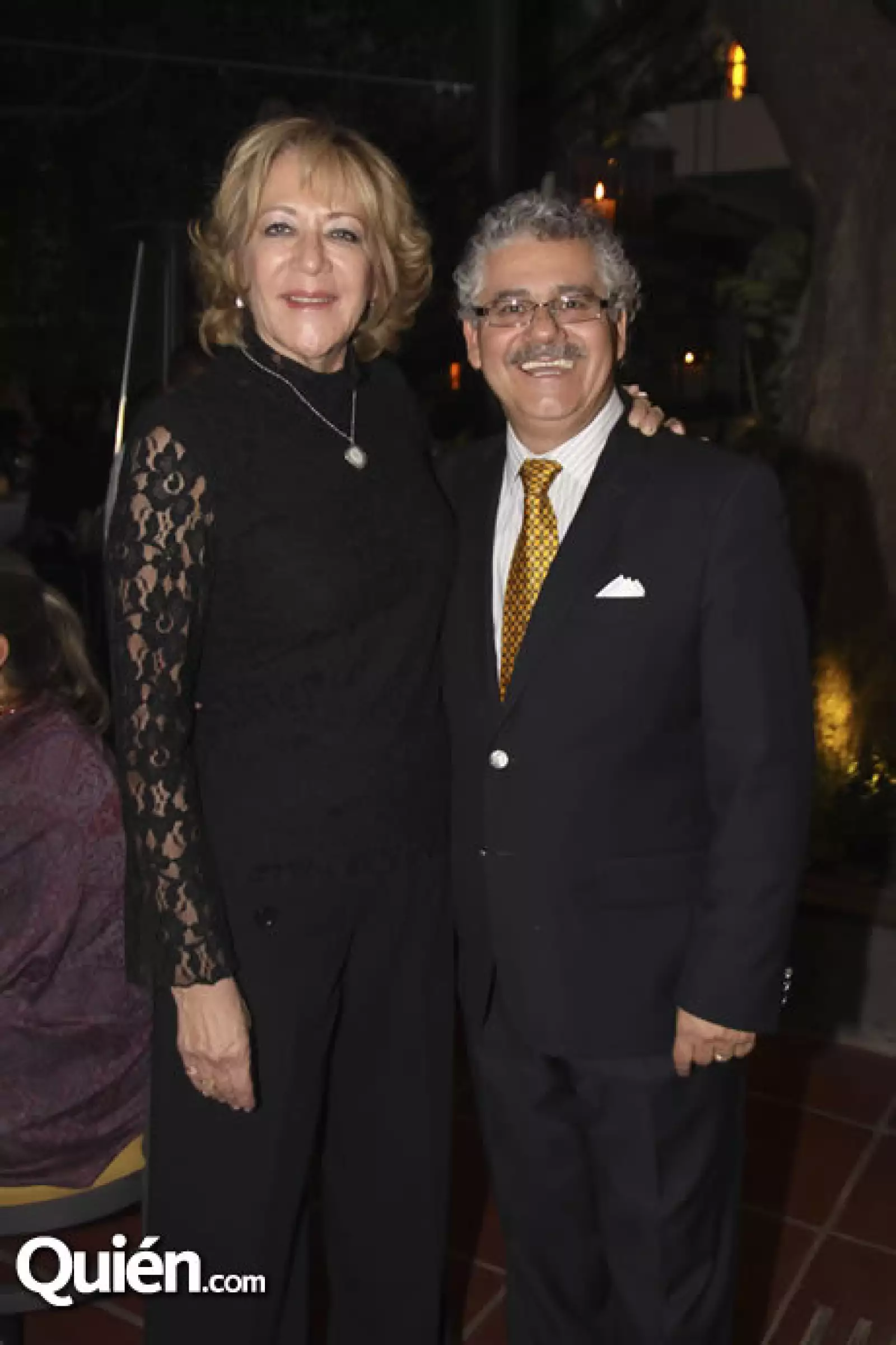 Ofelia Peniche y Juan Claudio Poblete