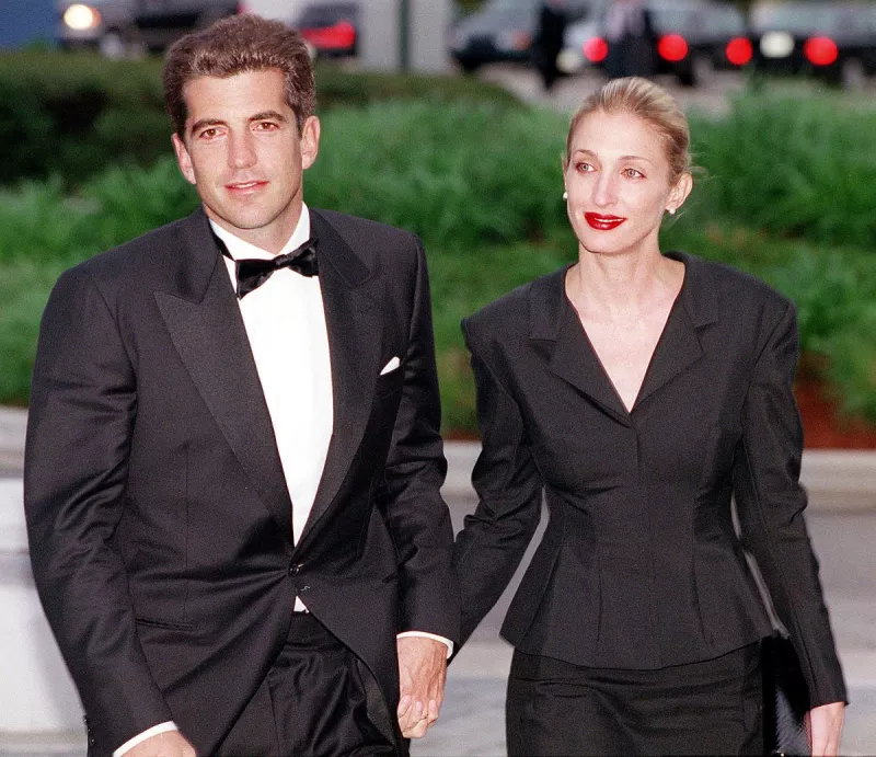 John F. Kennedy Jr. y Carolyn Bessette
