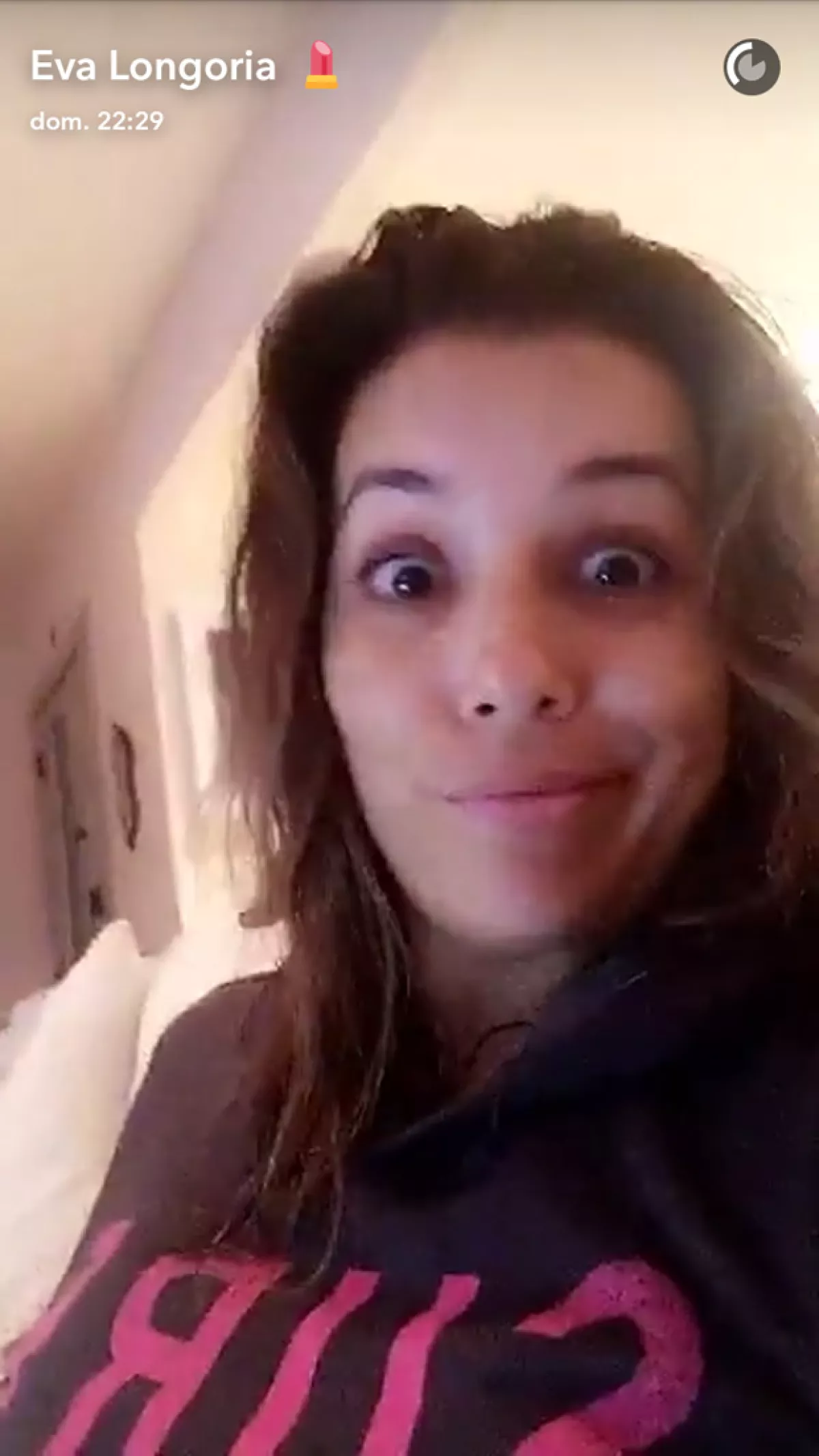 Pero también aseguró que a pesar de todo, era ropa interior bonita.