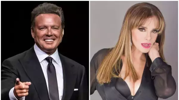 Luis Miguel y Lucía Méndez