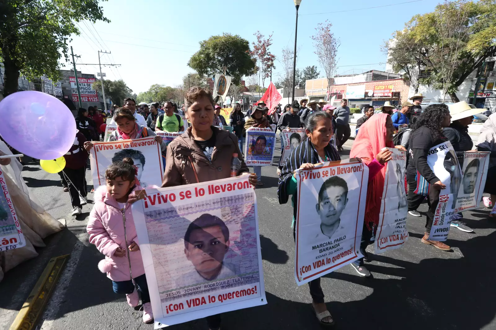 Normalistas de Ayotzinapa.