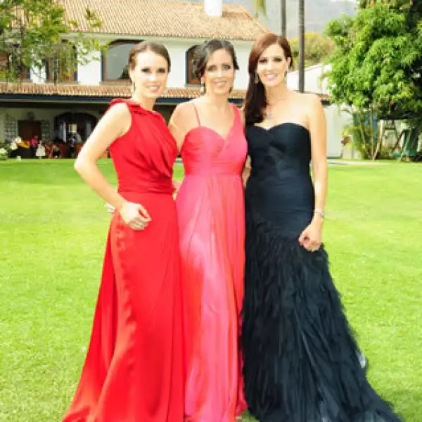 Natalia de Anda, Cristina de Anda y Paulina Arregui