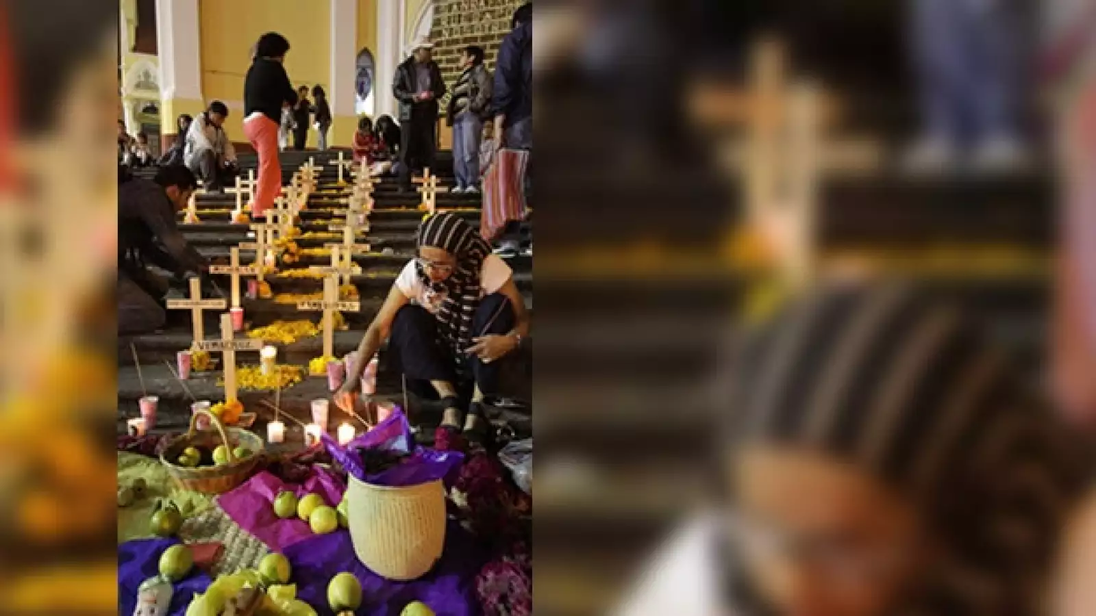 Velada por 55 mil muertos