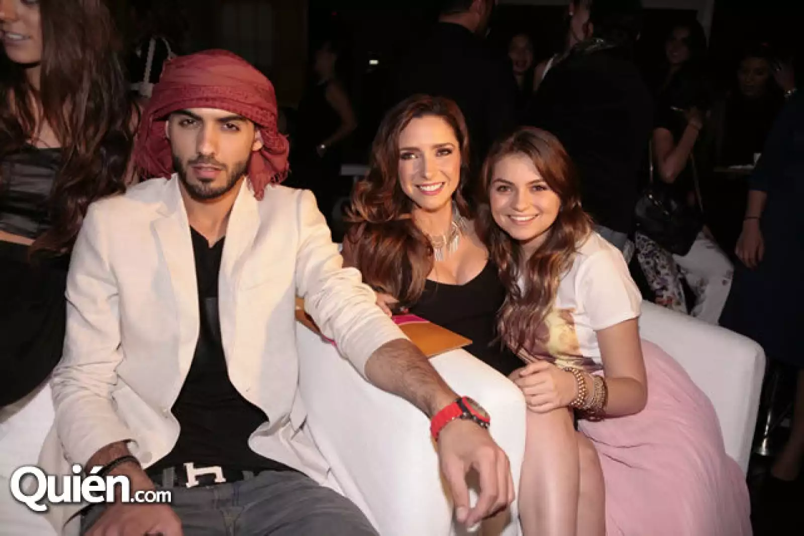 Omar Borkan, Ariadne Díaz y Sofía Castro