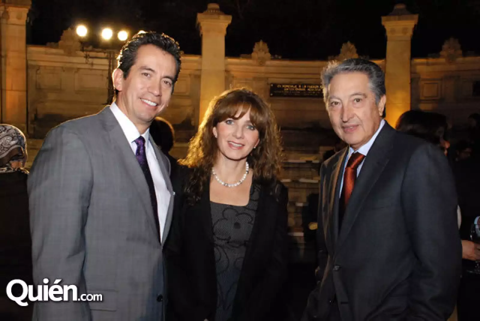 Carlos Ponce,Martha Ramírez de Ponce y Ricardo Gutiérrez