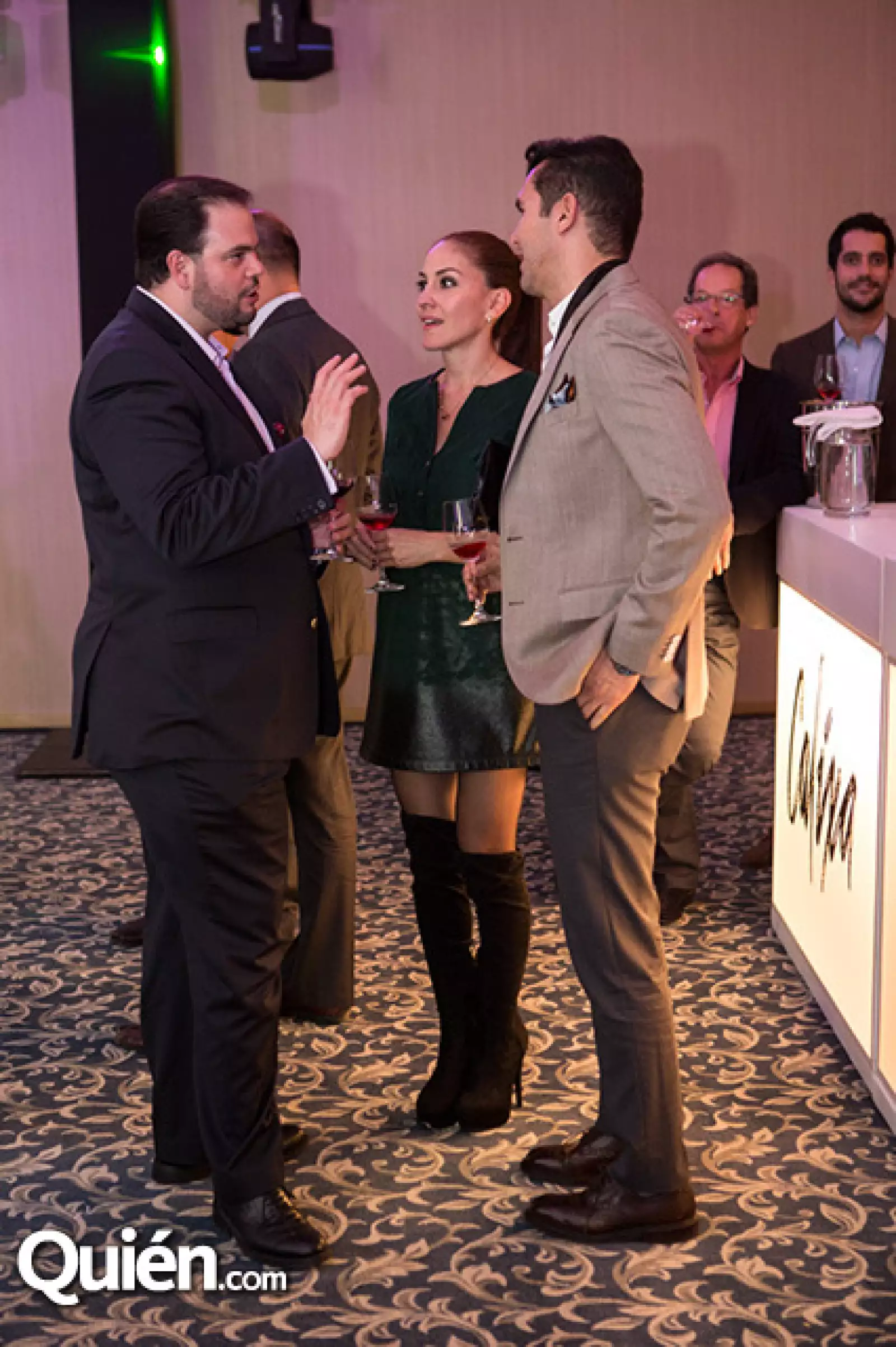 Ricardo Cortizo, Ely García Lourdes y Lorenzo Ruiz