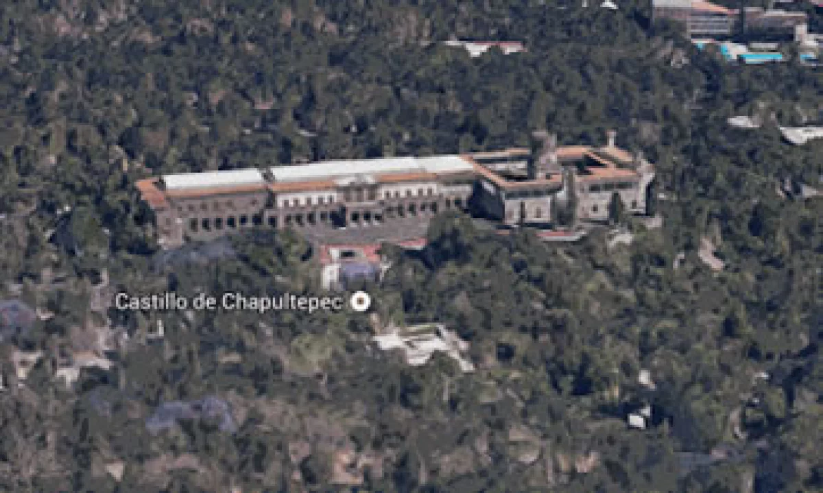 La imagen muestra al Castillo de Chapultepec en 3D en el nuevo servicio de Google. (Foto: Especial)