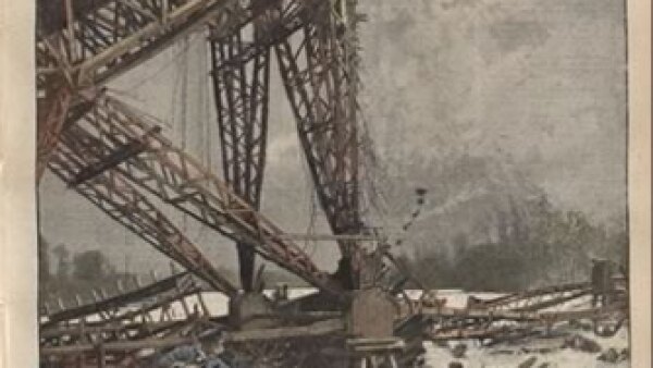 Instalaciones y construcciones sobre el mar. Cr�dito: Archivo de la Bibliot�que Nationale de France