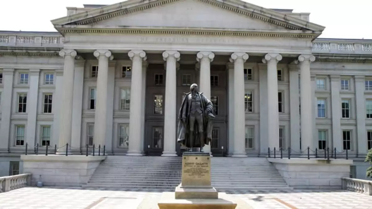 edificio del departamento del tesoro de estados unidos