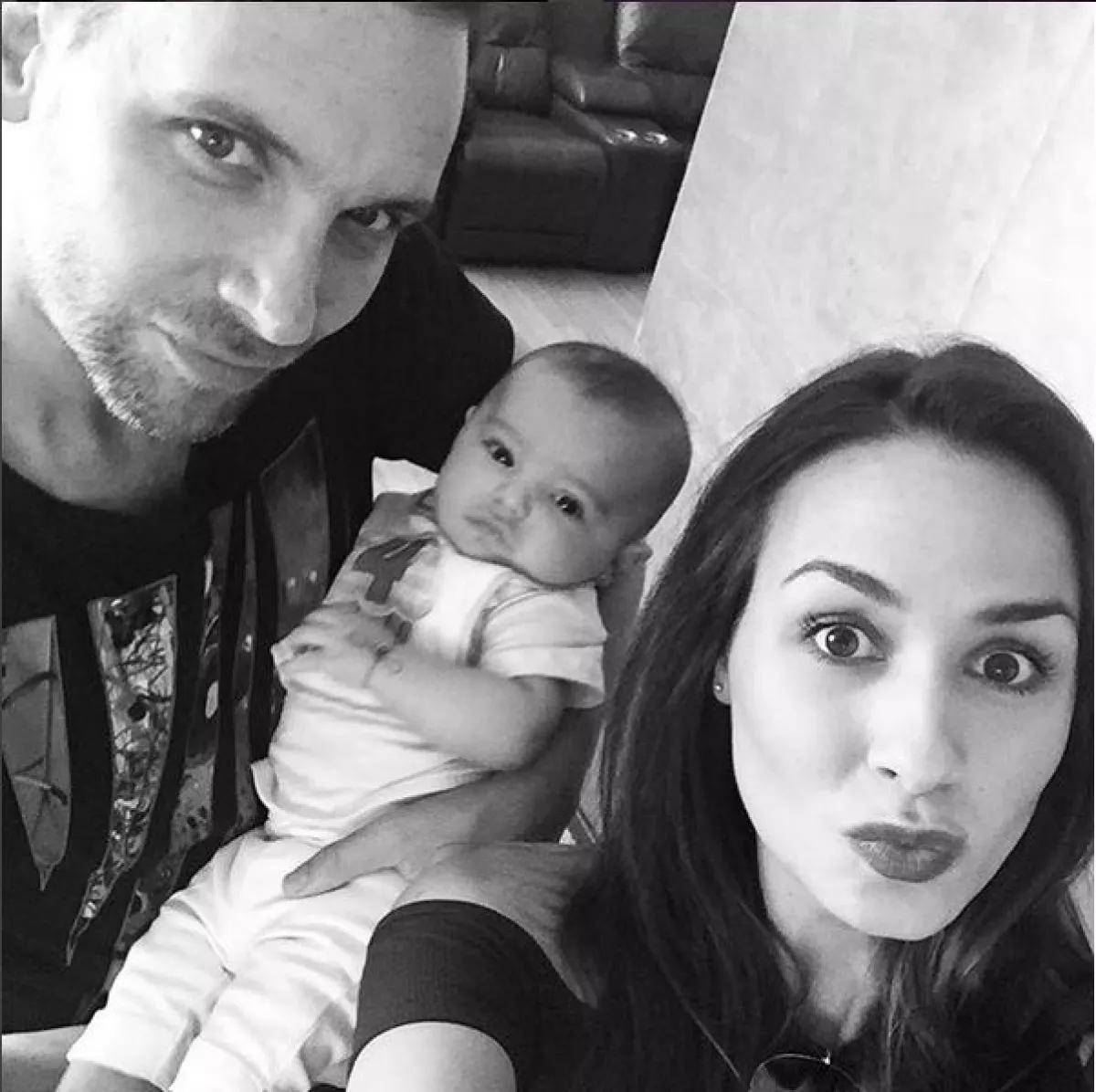 Odalys Ramírez compartió fotos junto a Gia, su bebé de cuatro meses de edad.