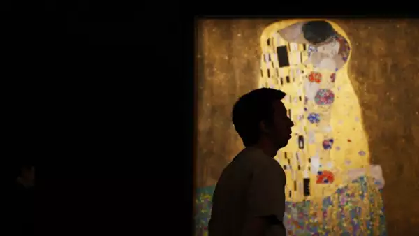 El beso, Gustav Klimt