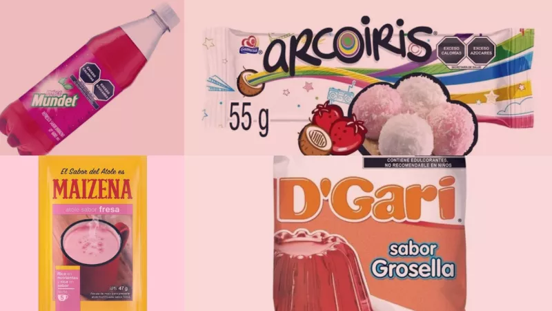 Estos son los alimentos que contienen colorante rojo 3 en México